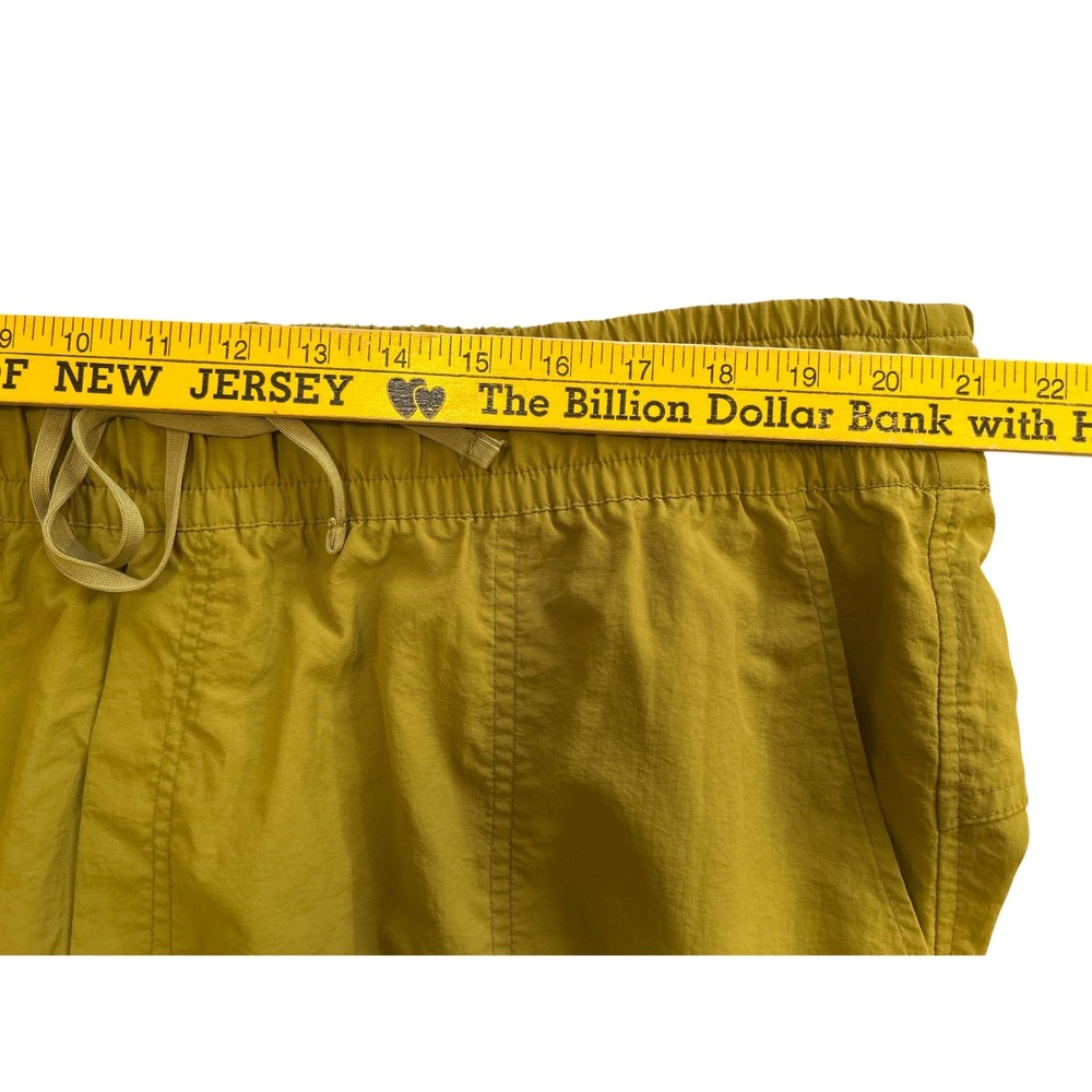Old Navy Mens XXL Tall Quick Dry Cargo Jogger Pants Mustard Yellow Zipper Cuffs - Picture 8 of 10